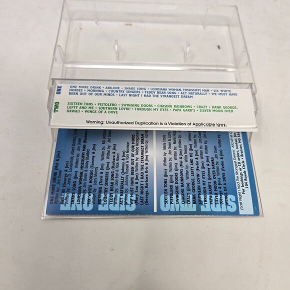 Autographed Cassette Tapes Kitty Wells Cal Smith Bud Reese Connie Smith Johnny W - Picture 7 of 14